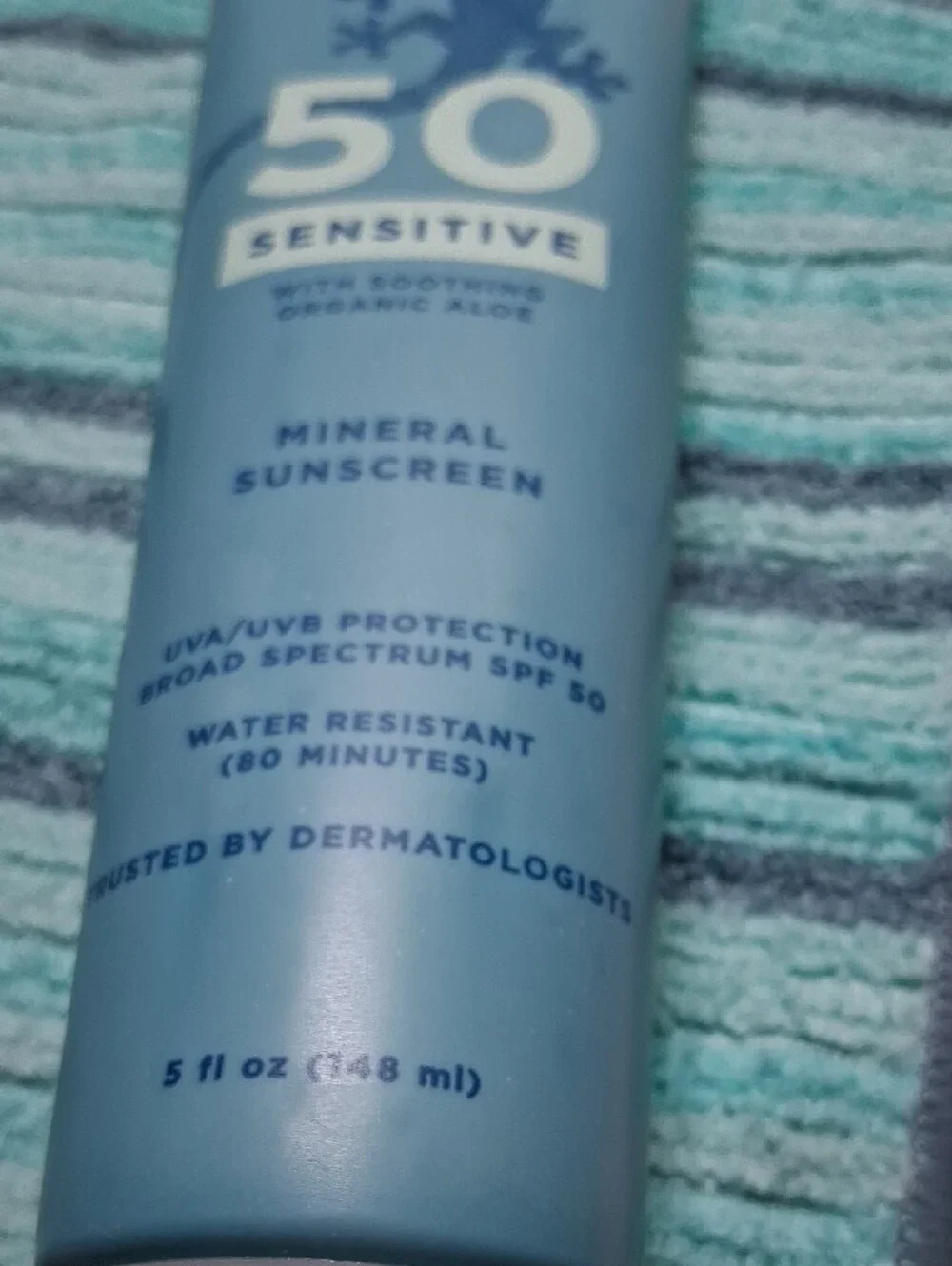 Sensitive SPF 50 Mineral Sunscreen - Green